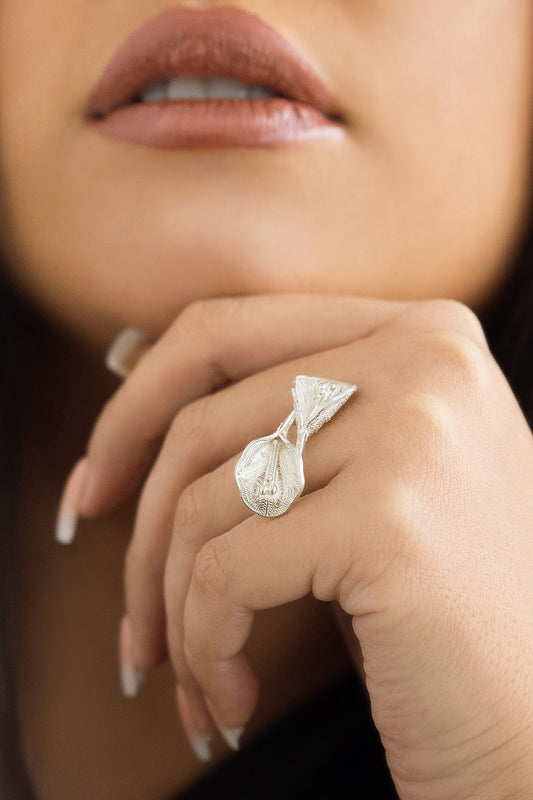 Anillo CALA, Adaptable, Plata 925!